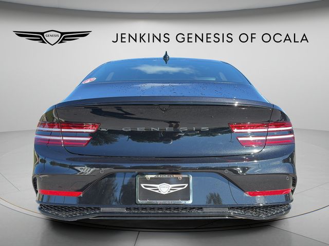 New 2027 Genesis G80 3.5T Prestige Black Sedan