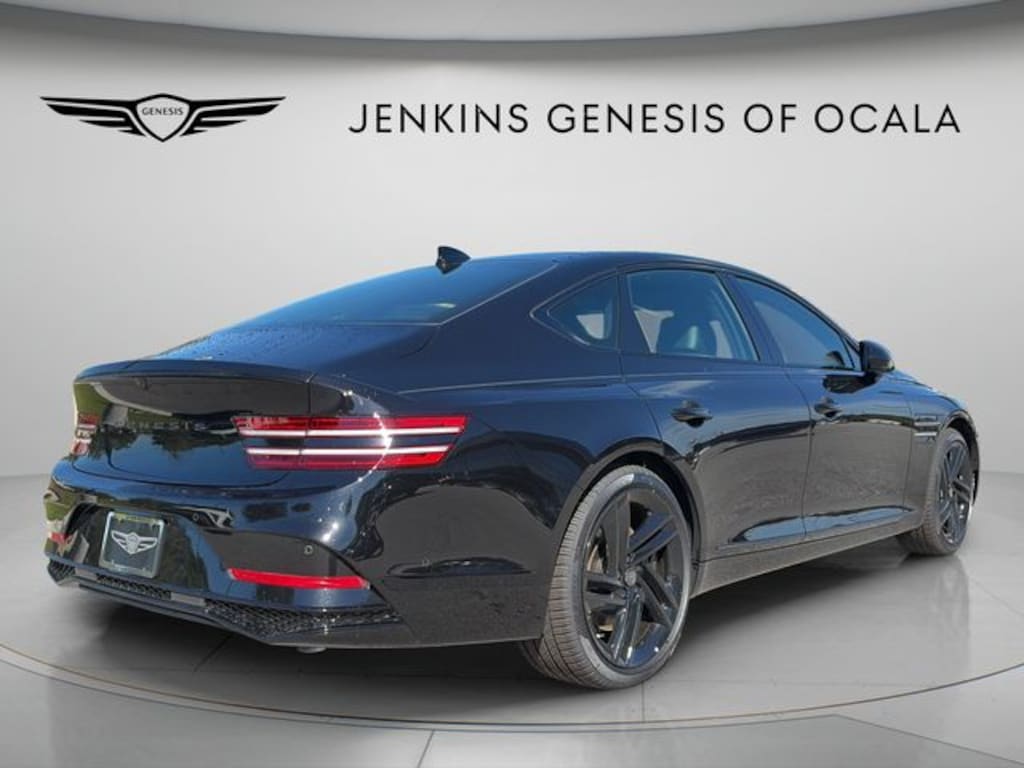 New 2027 Genesis G80 3.5T Prestige Black Sedan