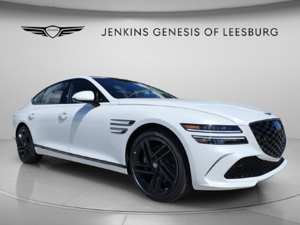 New 2027 Genesis G80 3.5T Prestige Black Sedan