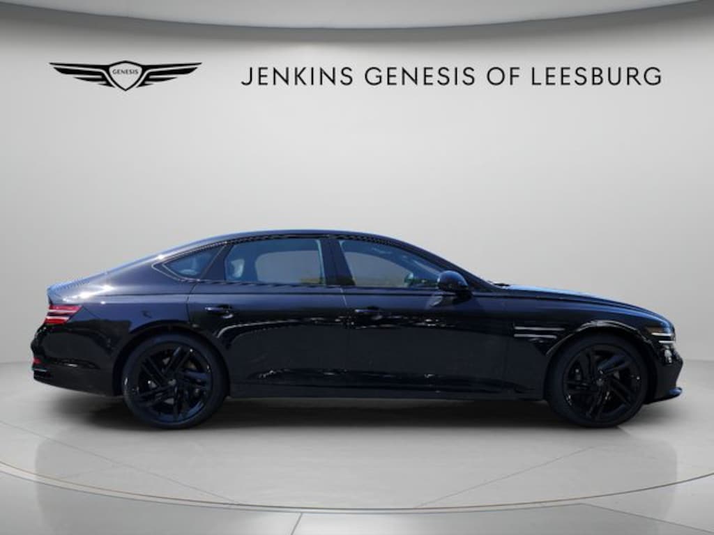 New 2027 Genesis G80 3.5T Prestige Black Sedan
