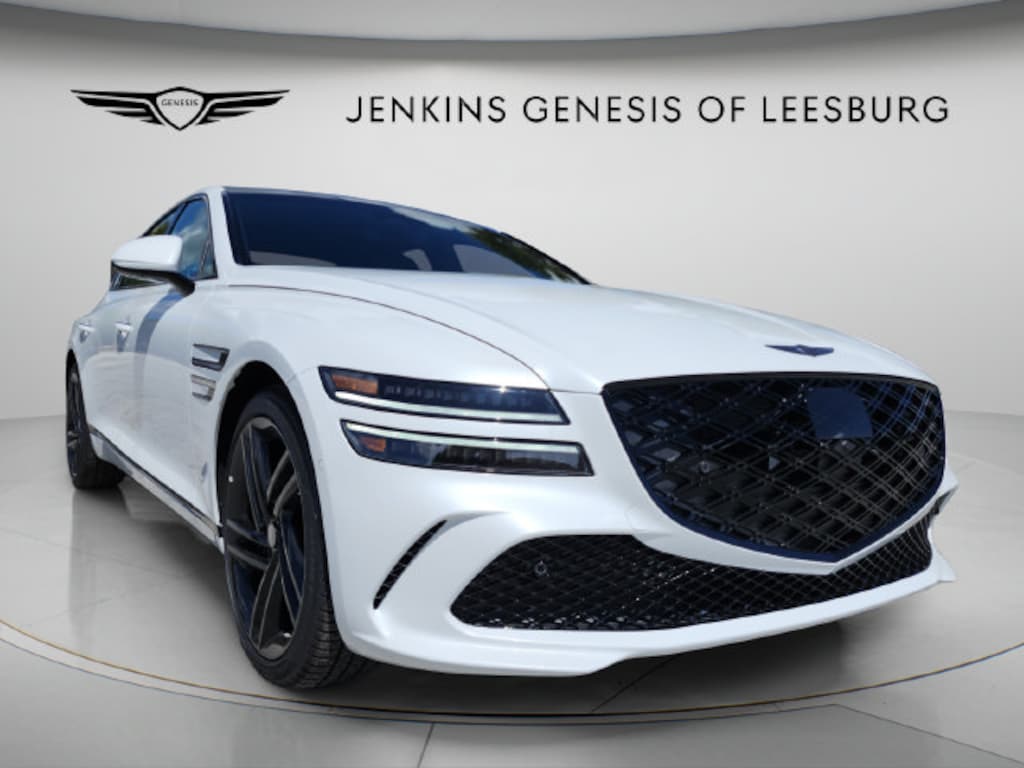 New 2027 Genesis G80 3.5T Prestige Black Sedan