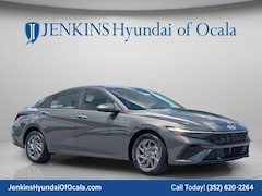 2026 Hyundai Elantra Hybrid Blue Sedan