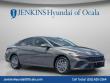 New 2026 Hyundai Elantra Hybrid Blue Sedan