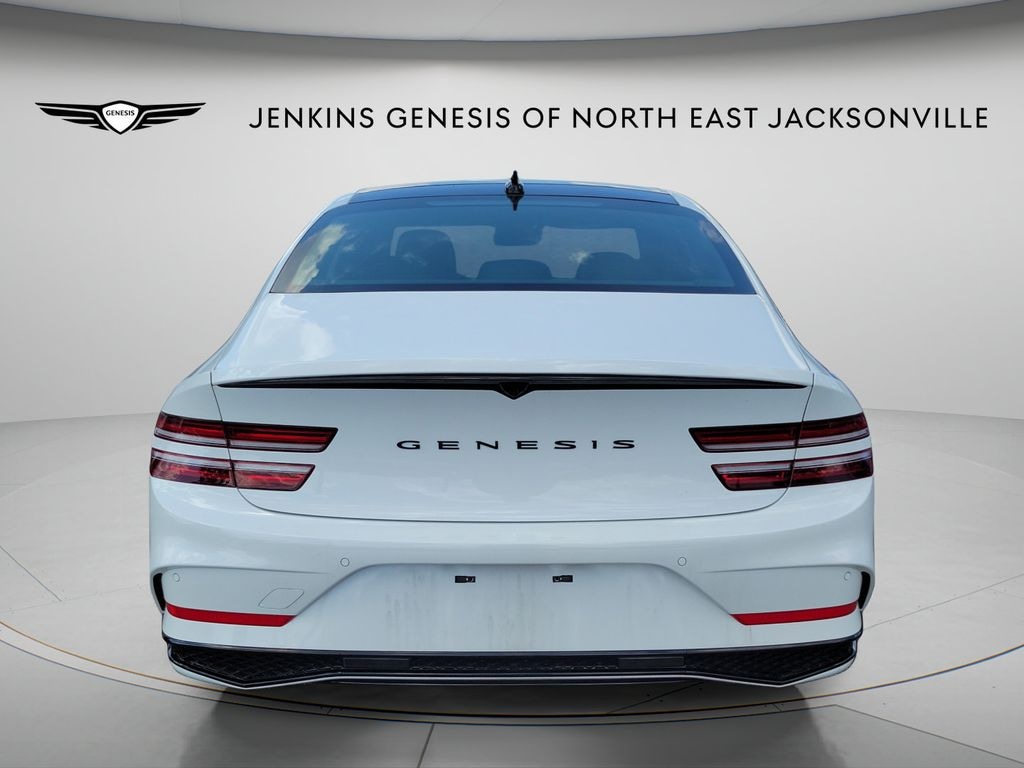 New 2027 Genesis G80 3.5T Prestige Black Sedan