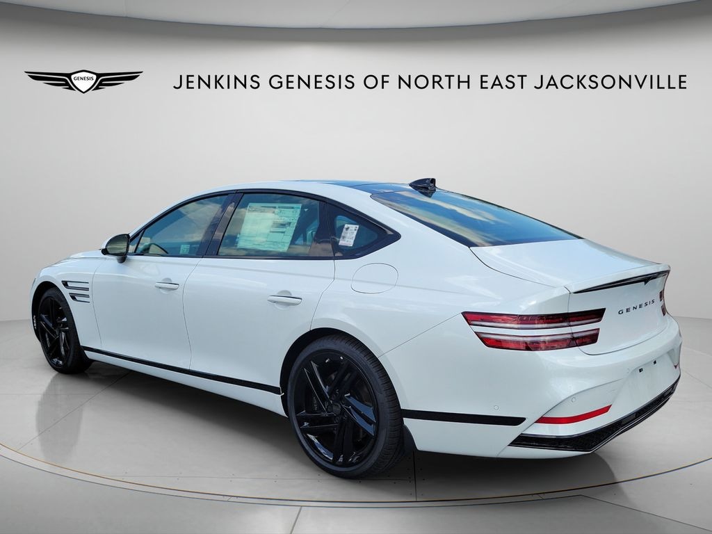 New 2027 Genesis G80 3.5T Prestige Black Sedan
