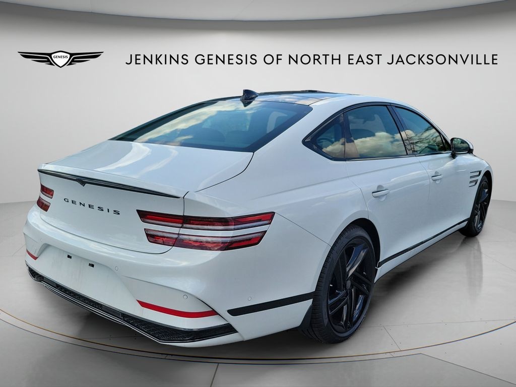 New 2027 Genesis G80 3.5T Prestige Black Sedan