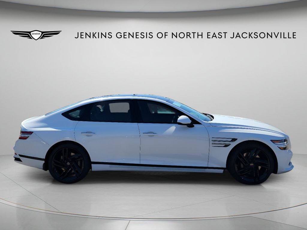 Certified 2026 Genesis G80 3.5T Prestige Black Sedan