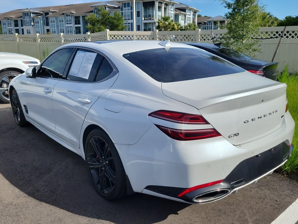 Certified 2025 Genesis G70 3.3T Sport Advanced Sedan