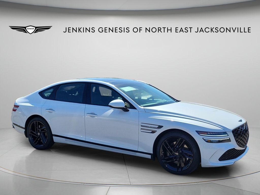 Certified 2026 Genesis G80 3.5T Prestige Black Sedan