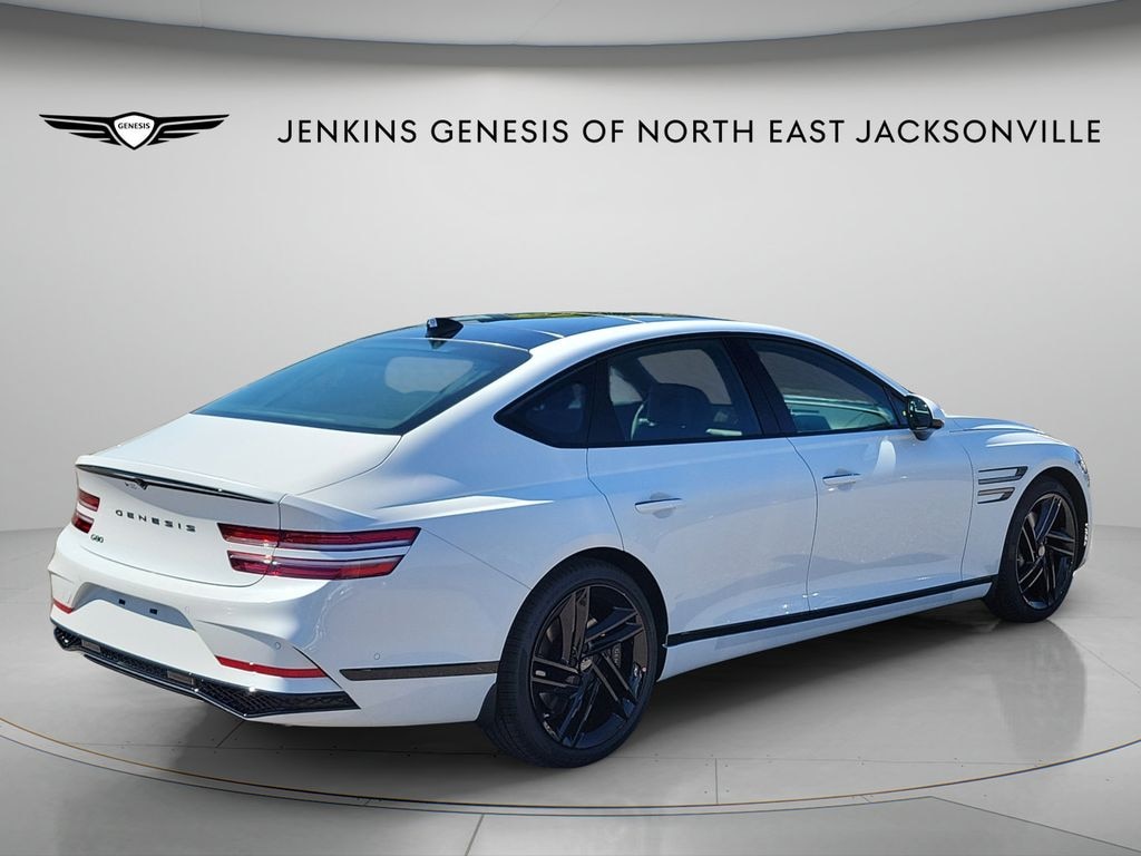 Certified 2026 Genesis G80 3.5T Prestige Black Sedan