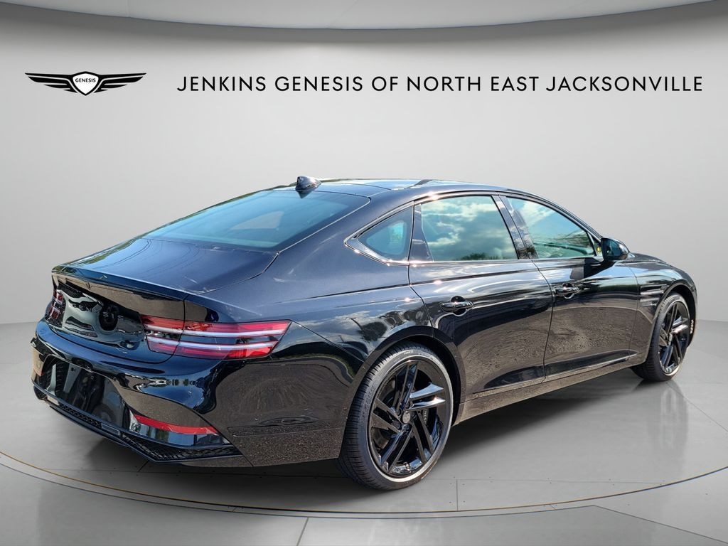 New 2027 Genesis G80 3.5T Prestige Black Sedan
