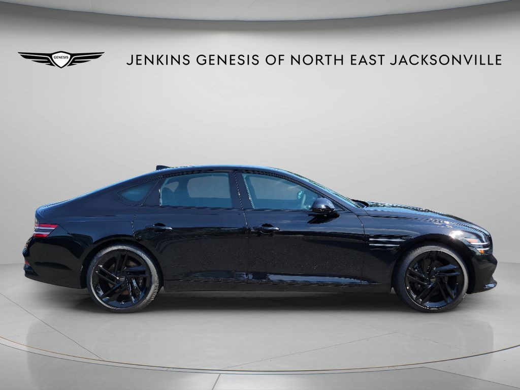 New 2027 Genesis G80 3.5T Prestige Black Sedan