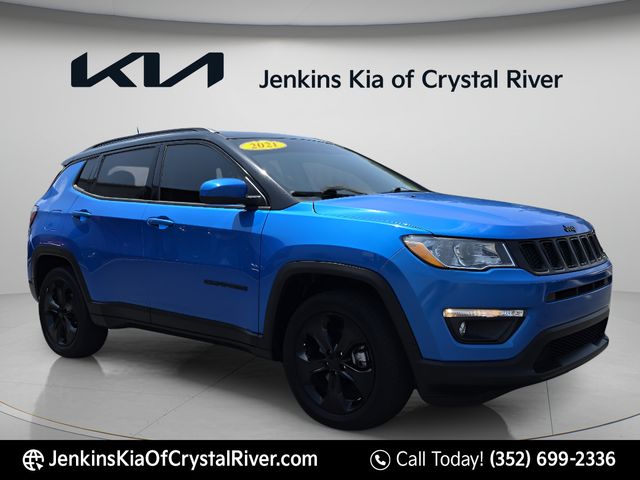 Used 2021 Jeep Compass Altitude with VIN 3C4NJDBB1MT603508 for sale in Crystal River, FL