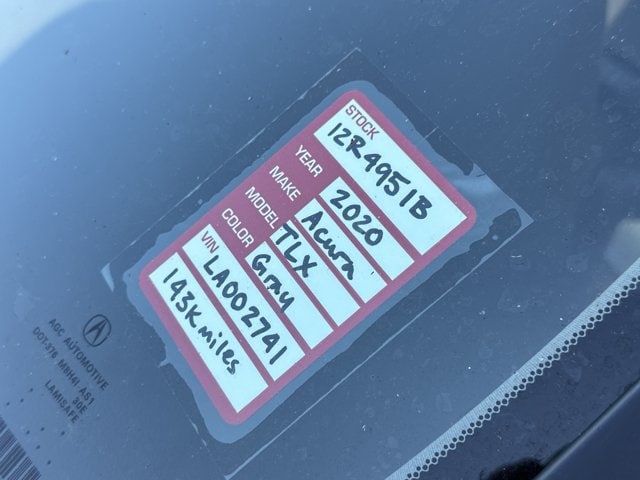 2020 Acura TLX Base - Photo 11
