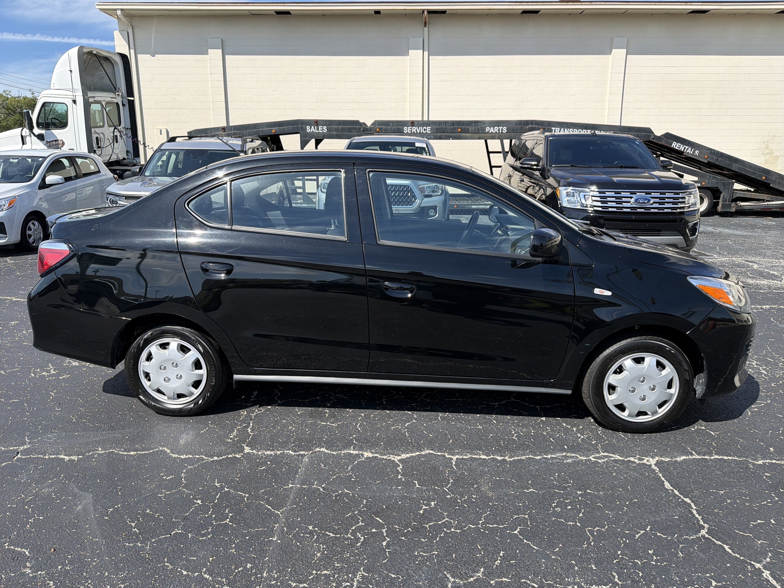 Used 2024 Mitsubishi Mirage G4 ES with VIN ML32FUFJ3RHF17408 for sale in Lakeland, FL