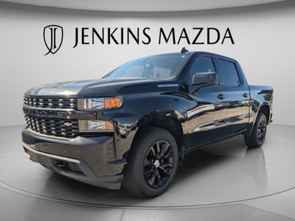 Used 2021 Chevrolet Silverado 1500 Custom Truck Crew Cab