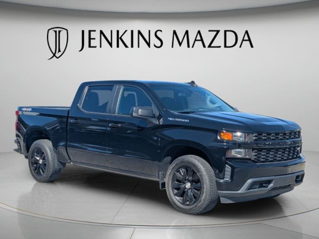 Used 2021 Chevrolet Silverado 1500 Custom Truck Crew Cab