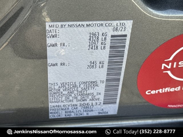 2024 Nissan Altima SR - Photo 50