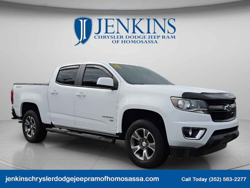 Used 2018 Chevrolet Colorado 4WD Z71 Truck Crew Cab