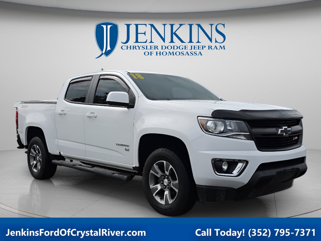 Used 2018 Chevrolet Colorado 4WD Z71 Truck Crew Cab