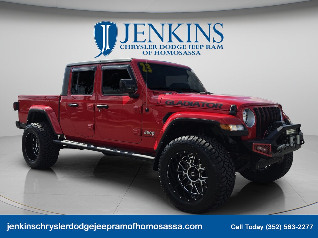 Used 2023 Jeep Gladiator Overland Truck Crew Cab