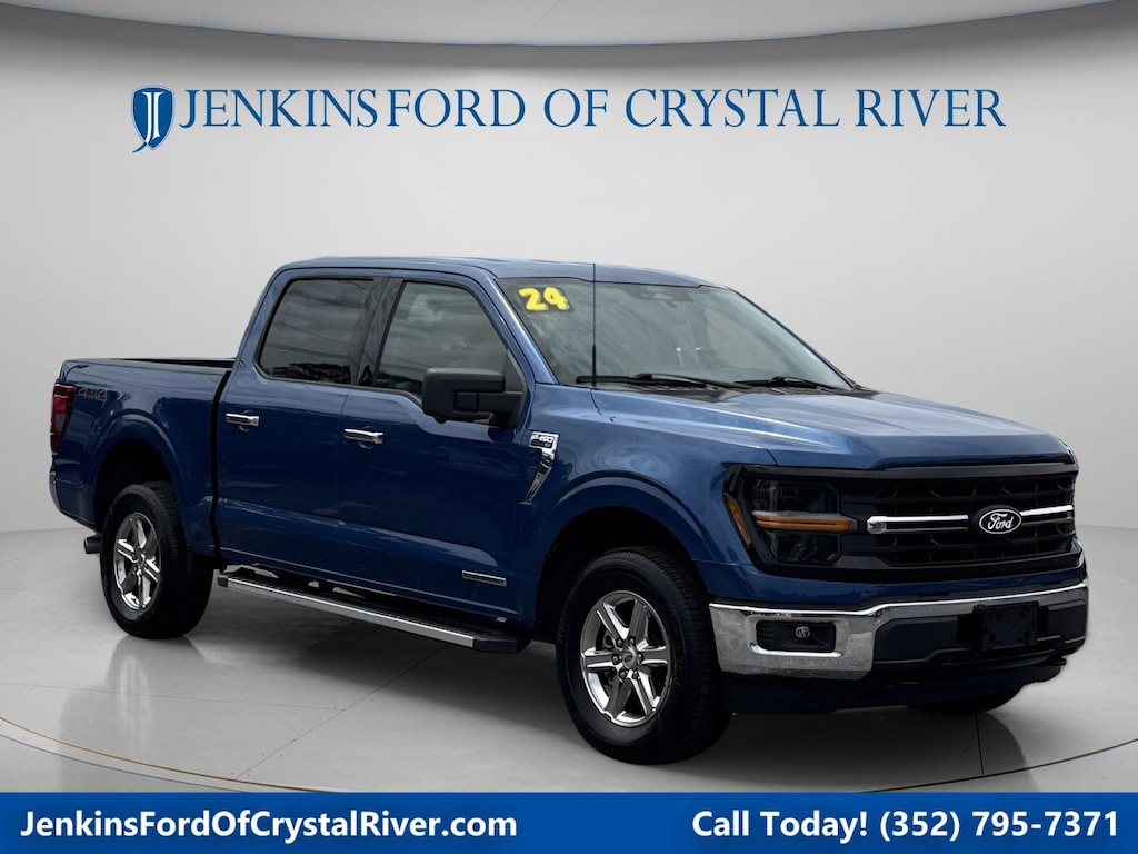 Certified 2024 Ford F-150 XLT Truck SuperCrew Cab