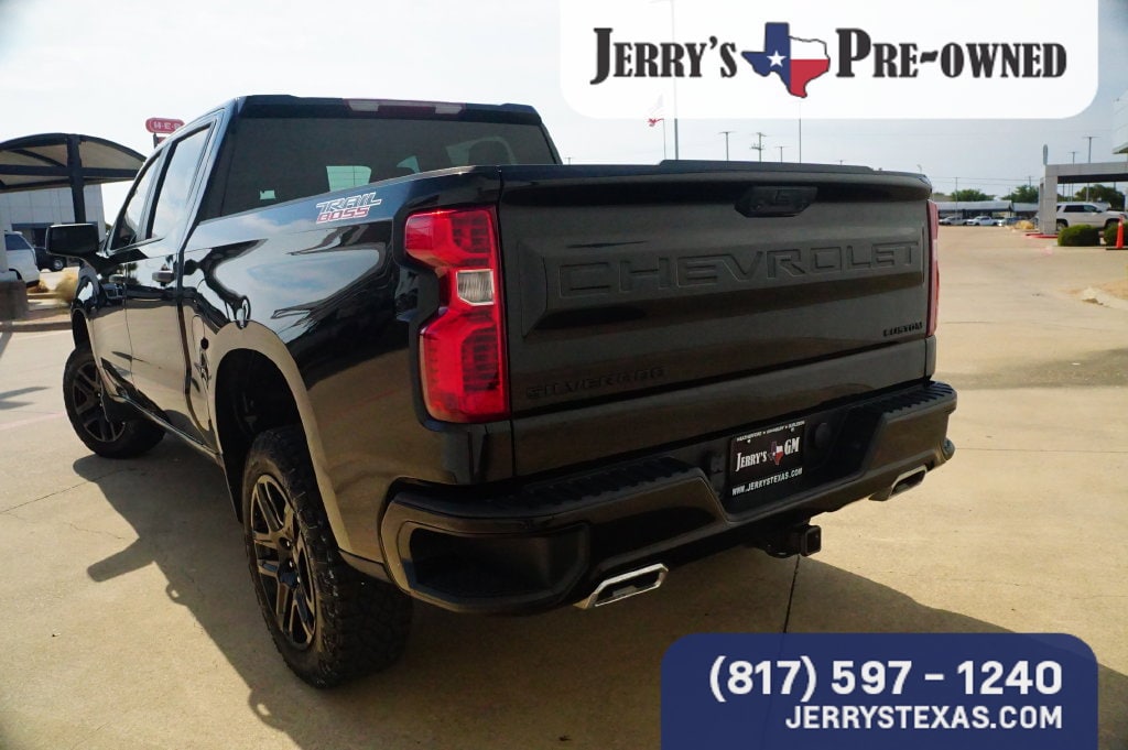 Used 2022 Chevrolet Silverado 1500 Custom Trail Boss Truck Crew Cab