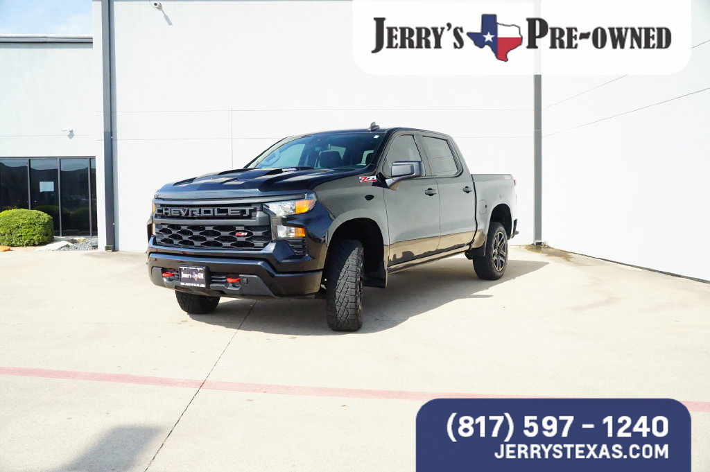 Used 2022 Chevrolet Silverado 1500 Custom Trail Boss Truck Crew Cab