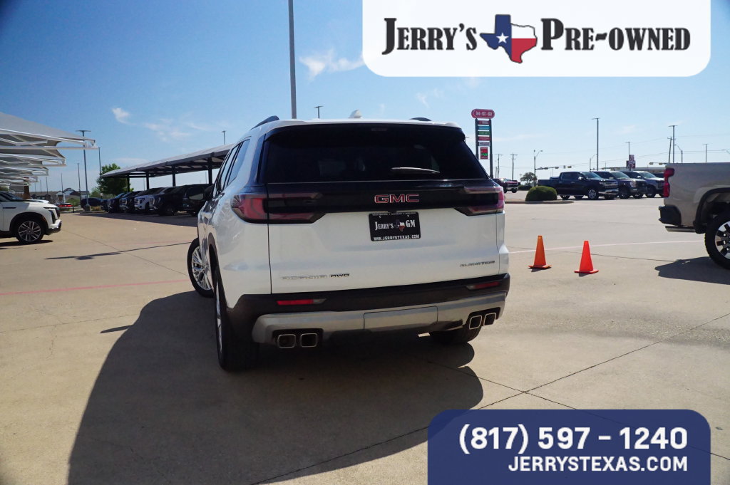 Used 2026 GMC Acadia AWD Elevation SUV