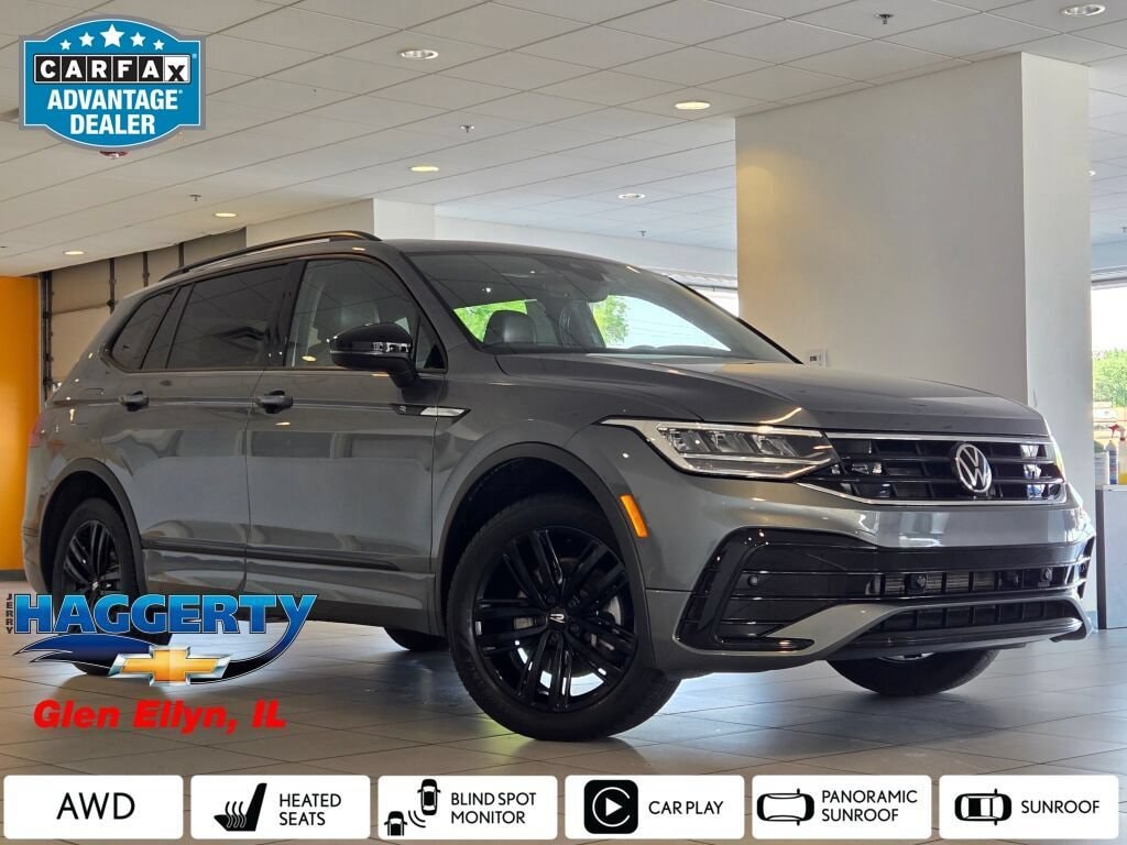 Used 2022 Volkswagen Tiguan 2.0T SE R-Line Black SUV