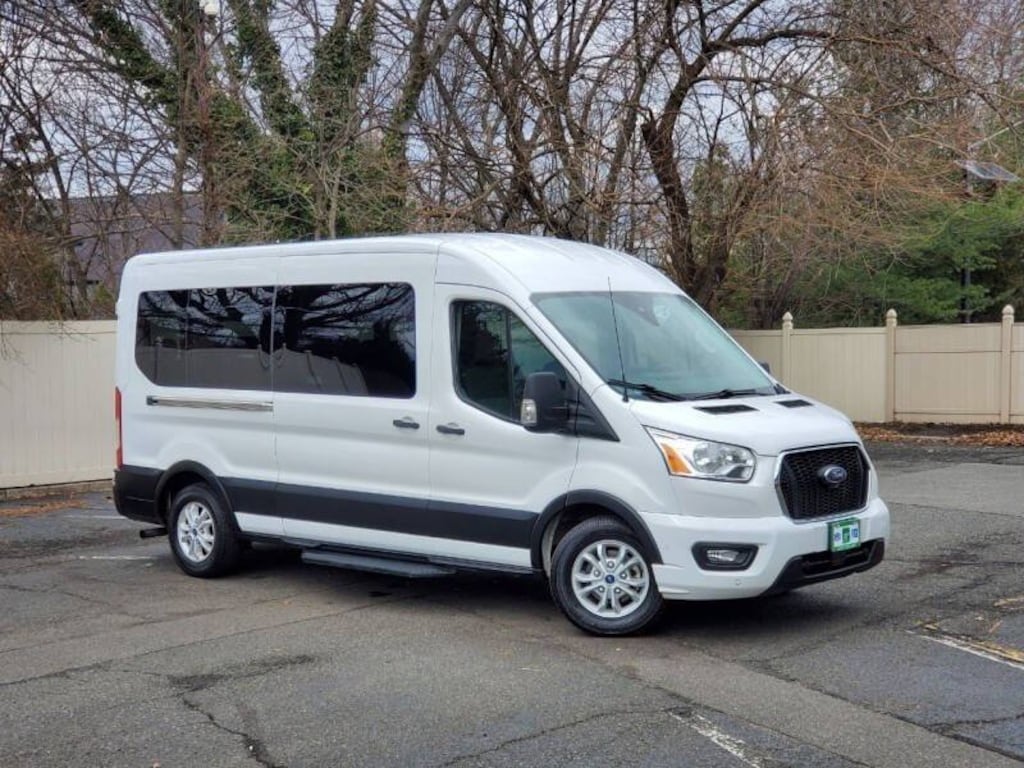 Used 2023 Ford Transit-350 Passenger Wagon Medium Roof Van