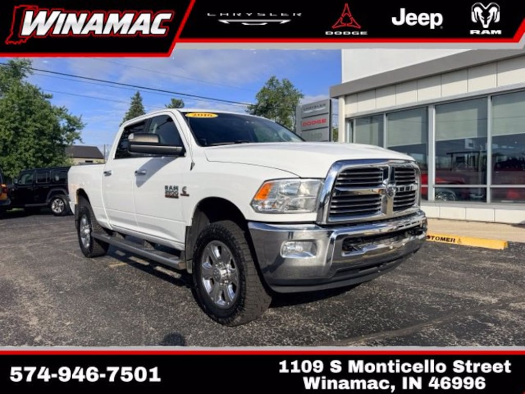 Used 2016 Ram 2500 SLT Crew Cab Truck