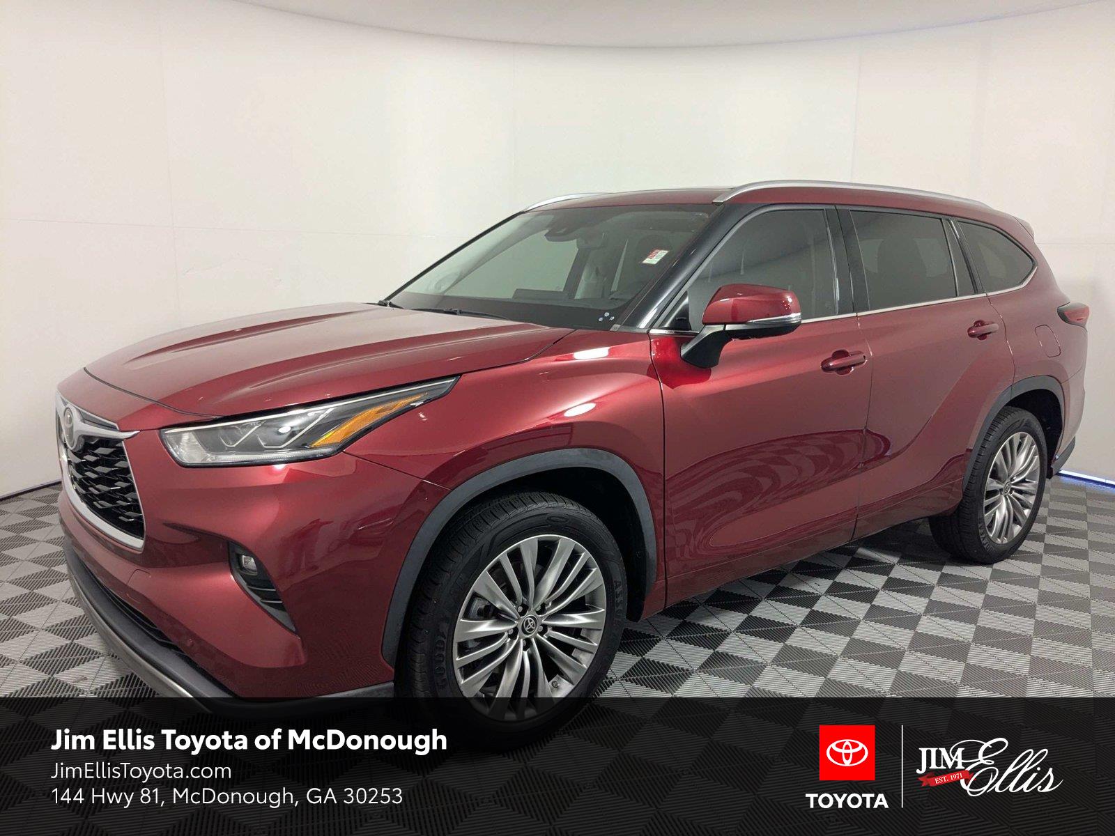 Certified 2022 Toyota Highlander Platinum SUV