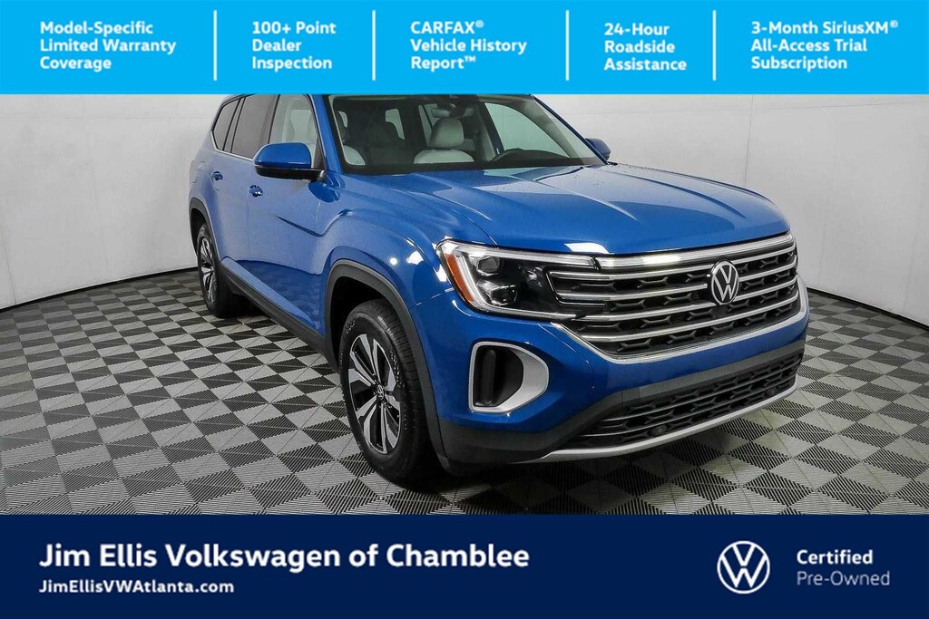 Certified 2025 Volkswagen Atlas 2.0T SE SUV