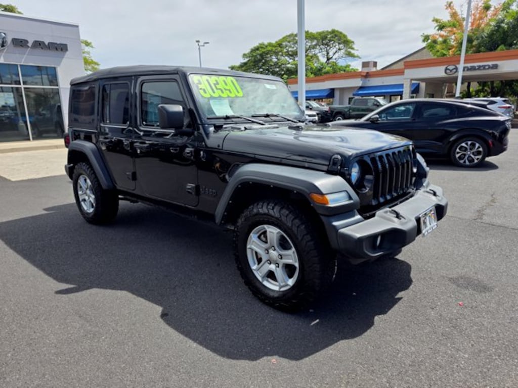 Used 2022 Jeep Wrangler Unlimited Sport S SUV