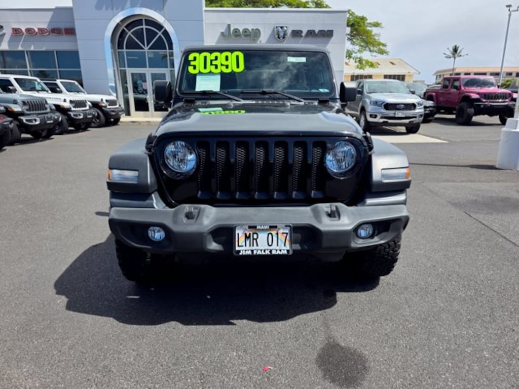 Used 2022 Jeep Wrangler Unlimited Sport S SUV