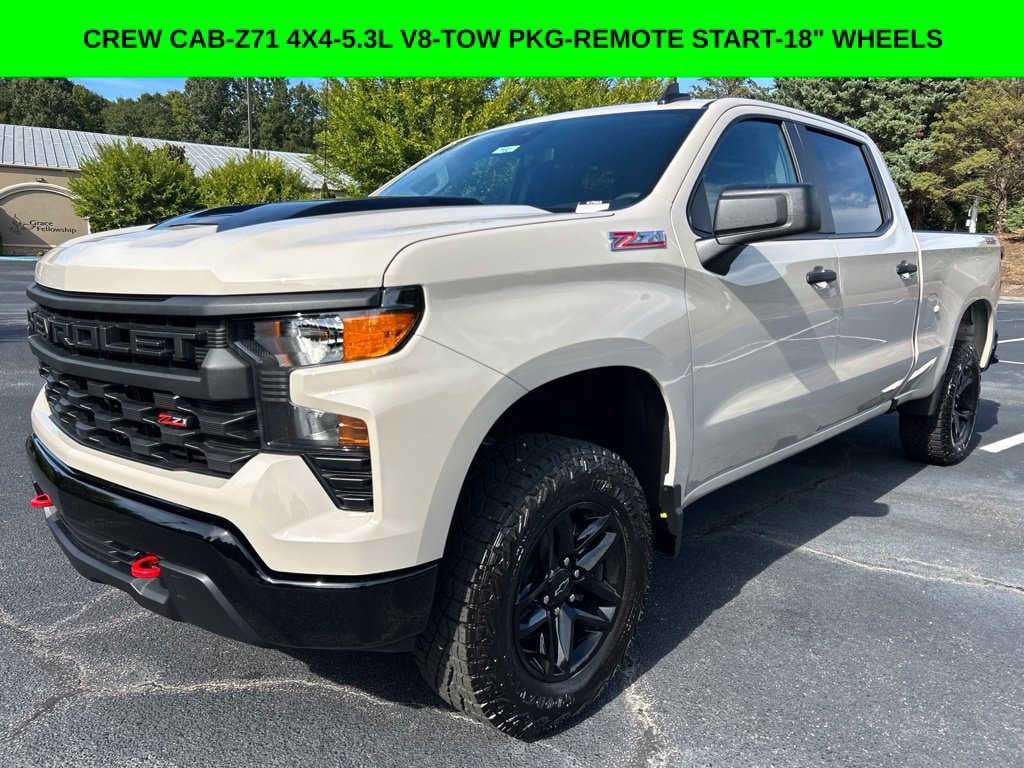 New 2026 Chevrolet Silverado 1500 Custom Trail Boss Truck