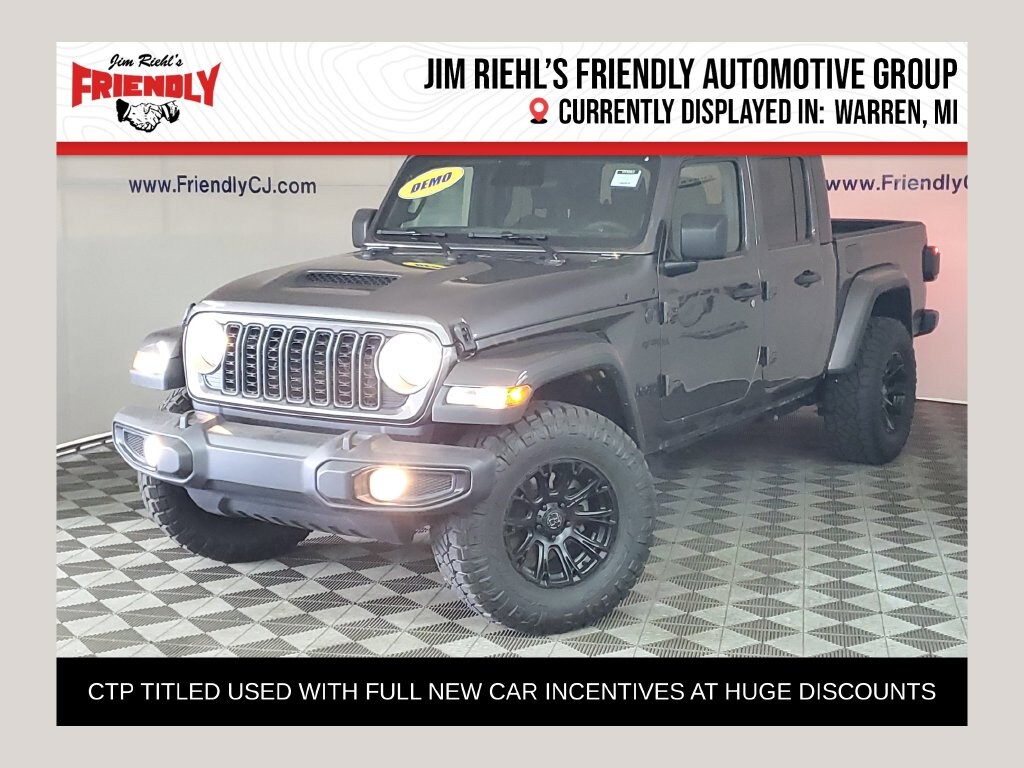 New 2026 Jeep Gladiator Sport S Pickup