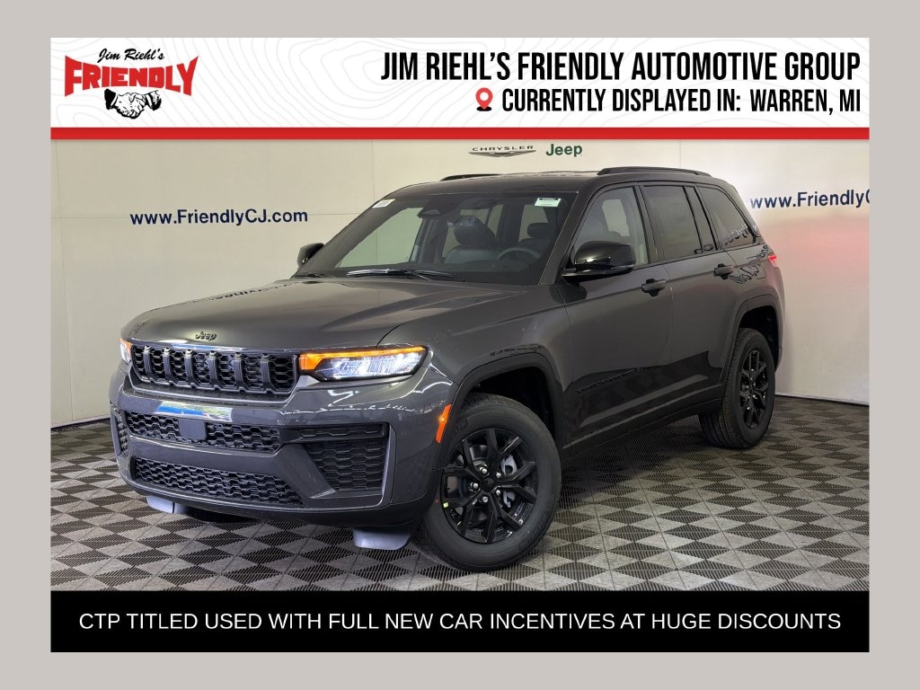 New 2026 Jeep Grand Cherokee Altitude Sport Utility