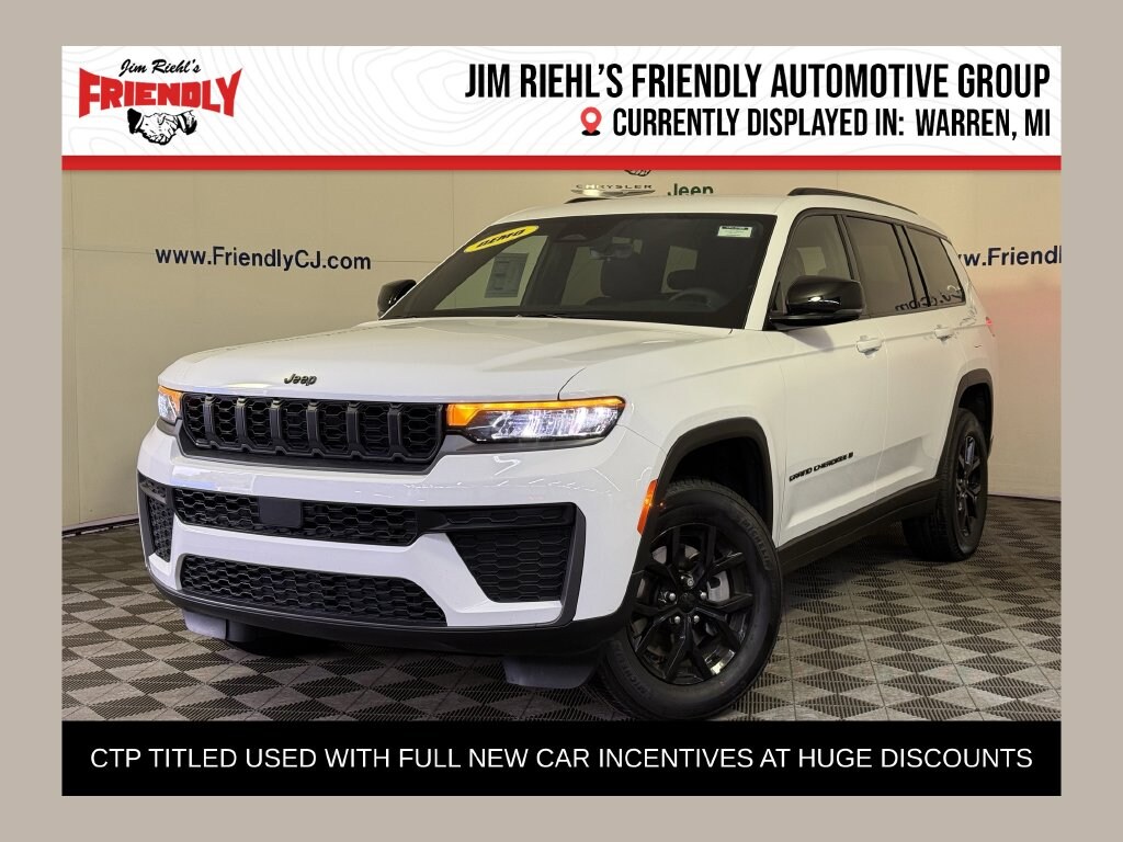 New 2026 Jeep Grand Cherokee L Altitude Sport Utility
