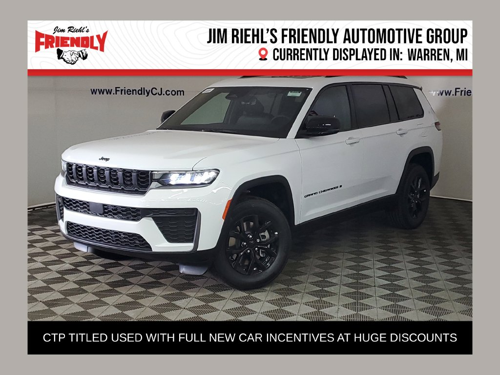 New 2026 Jeep Grand Cherokee L Altitude Sport Utility