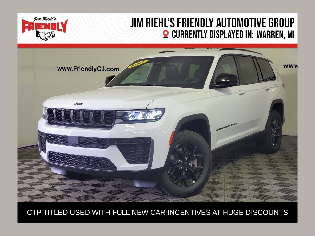 New 2026 Jeep Grand Cherokee L Altitude Sport Utility