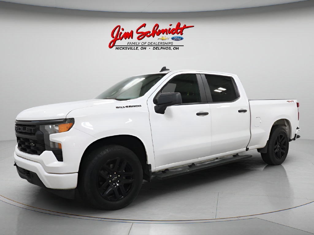 Used 2024 Chevrolet Silverado 1500 Custom Truck Crew Cab