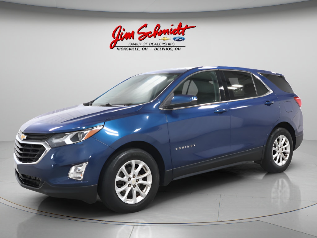 Used 2019 Chevrolet Equinox LT with VIN 3GNAXKEV4KL244196 for sale in Hicksville, OH