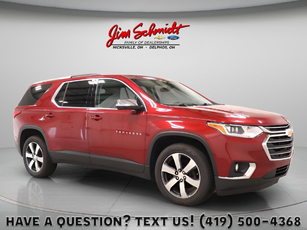 Used 2018 Chevrolet Traverse LT Leather SUV for Sale near Defiance, OH