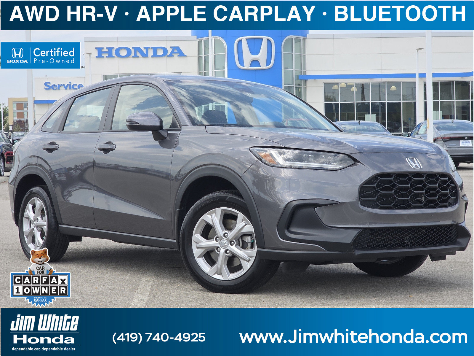 Certified 2024 Honda HR-V LX SUV