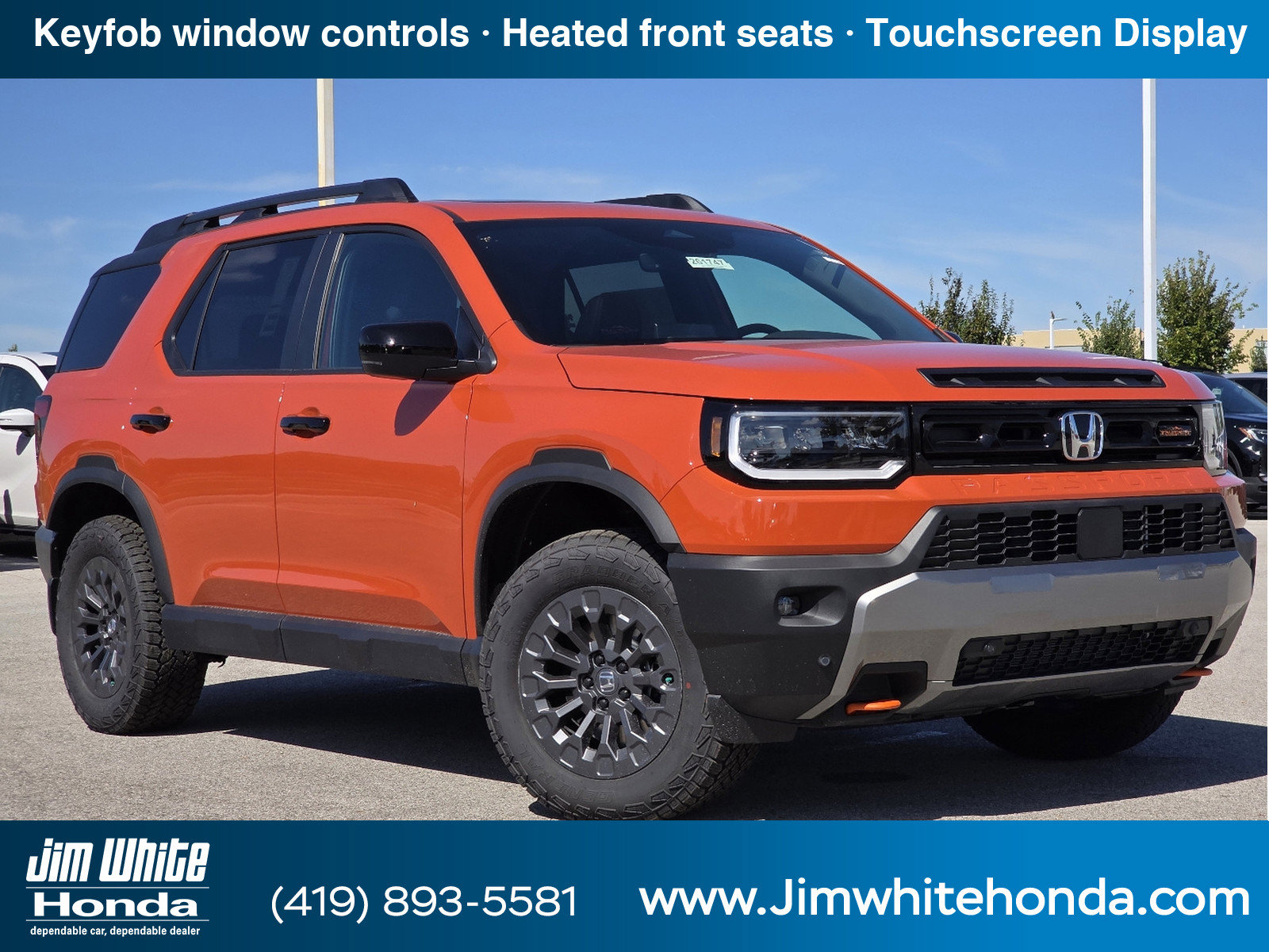 New 2026 Honda Passport TrailSport SUV