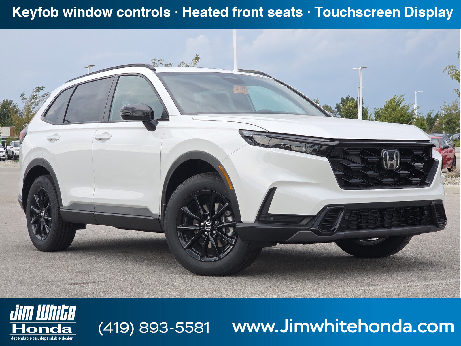 New 2027 Honda CR-V Hybrid Sport-L SUV