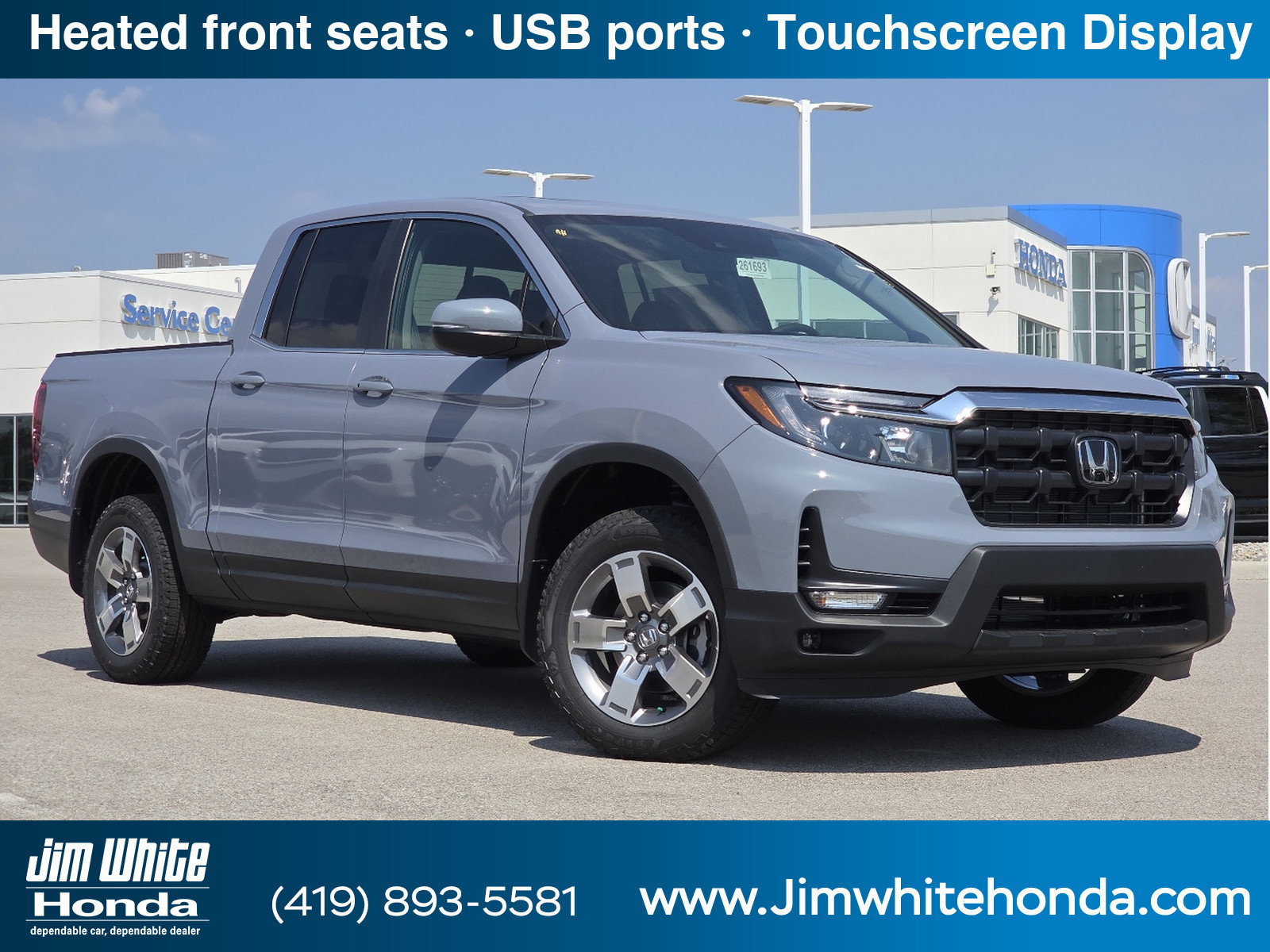 New 2026 Honda Ridgeline RTL Truck Crew Cab
