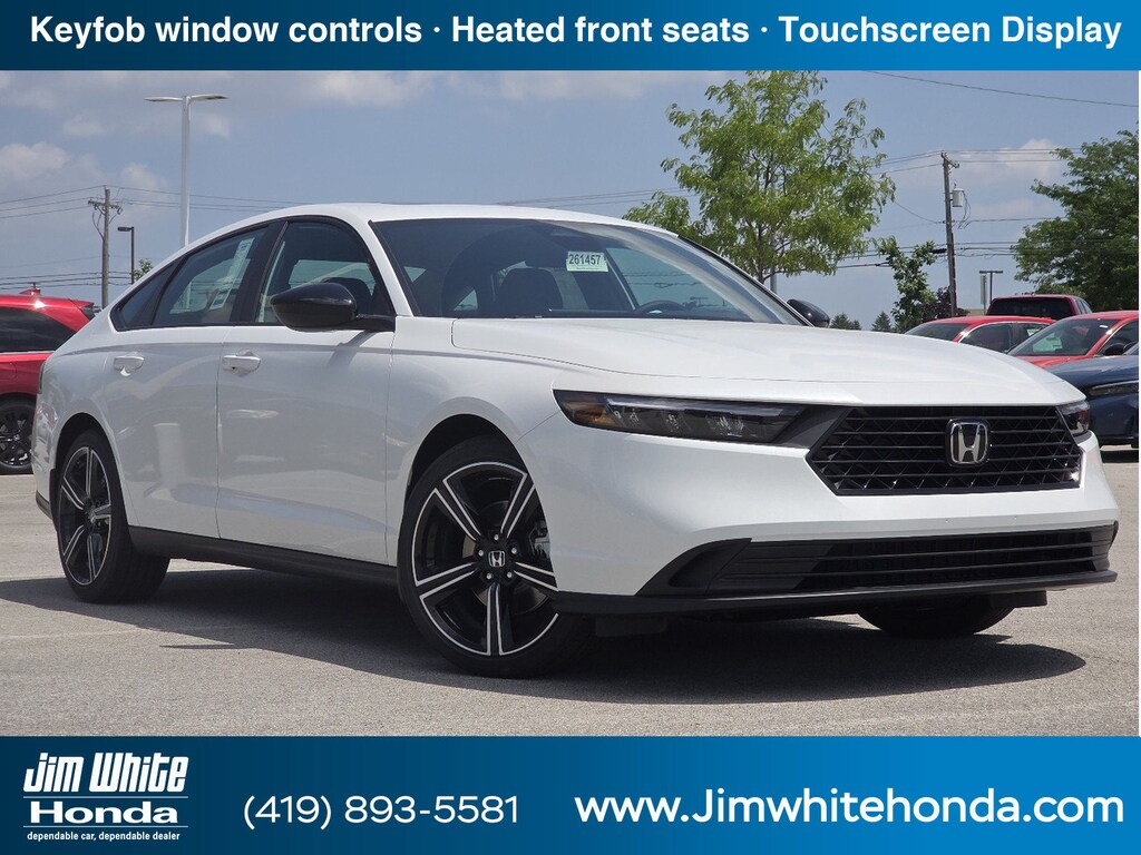 New 2026 Honda Accord Hybrid Sport Sedan